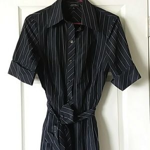 Tahari shirt dress